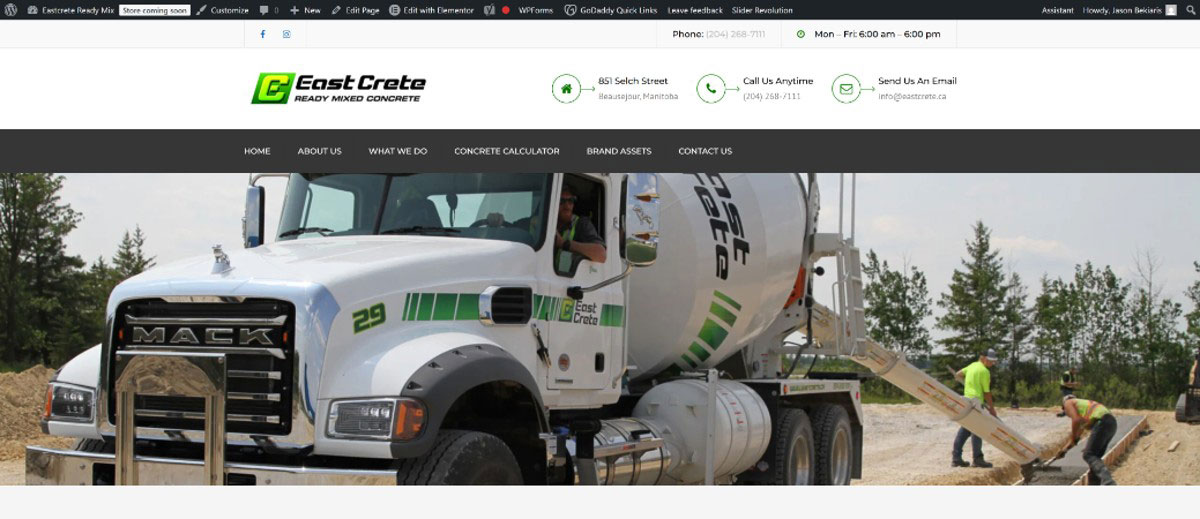 After homepage hero